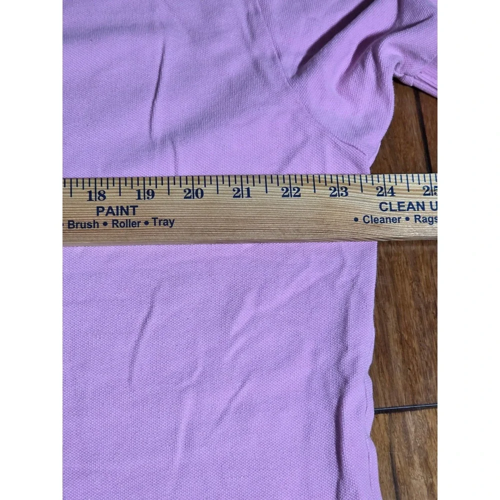 Polo Ralph Lauren Mens XL Pink Short Sleeve Cotton Pique Pony Logo Polo Shirt